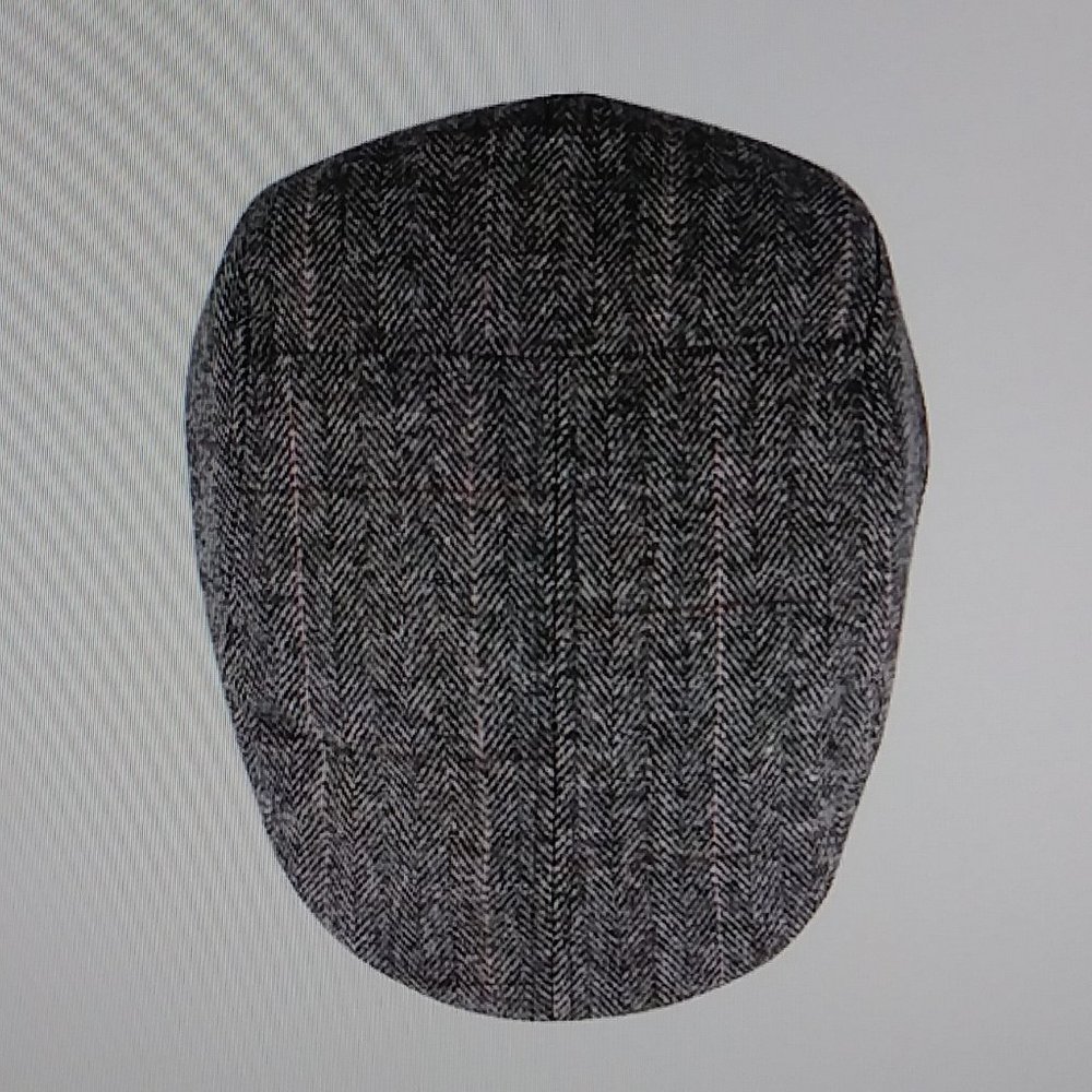 Men's Dockers® Plaid Herringbone Flat Top Ivy Cap - Picture 7 of 13